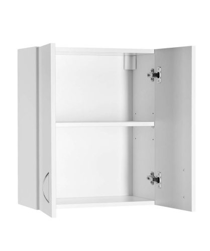 Fürdőszobabútor felső szekrény ,Sapho AQUALINE SIMPLEX ECO 60x60x24cm, matt fehér SIME535