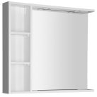 Fürdőszobabútor felső szekrény, Sapho AQUALINE ZOJA nyitott szekrény, 20x70x12cm, fehér 45463