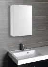 Fürdőszobabútor felső szekrény, Sapho AQUALINE VEGA tükrösszekrény, 40x70x18, fehér VG040