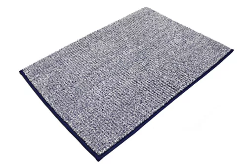 Fürdőszobai szőnyeg, AQUALINE fürdőszobai szőnyeg csúszásgátlóval, 500x700mm, sötétkék 7021303
