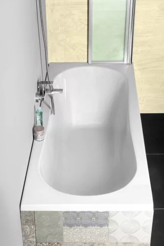 Kád, Sapho AQUALINE JIZERA kád, láb nélkül, 140x70x39cm, akril G1470