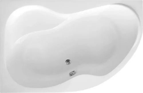 Kád, Sapho AQUALINE CIDLINA kád, láb nélkül, balos, 160x105x47cm, akril G3615