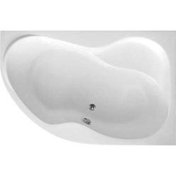   Kád, Sapho AQUALINE CIDLINA kád, láb nélkül, jobbos, 150x105x45cm, akril G3619