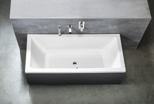 Kád, Sapho AQUALINE NISA kád, láb nélkül, 180x70x42cm, akril A1870