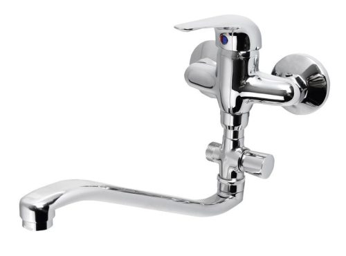 Mosdó csaptelep, AQUALINE 35 Kád/mosdócsaptelep, gipszk. szereléshez, bekötés 100 m 52140