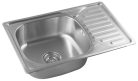 Mosogatótálca, Sapho AQUALINE beépíthető mosogatótálca, 66x18x42cm, inox AQ6642B