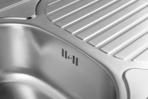 Mosogatótálca, Sapho AQUALINE rozsdamentes mosogatótálca, 76x18x42cm AQ7642B