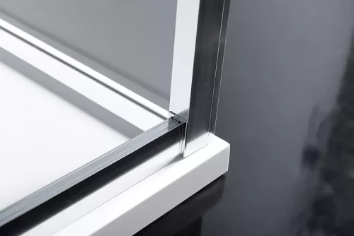 Oldalfal, Sapho POLYSAN EASY LINE oldalfal, 900mm, transzparent üveg EL3315