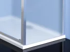 Oldalfal, Sapho POLYSAN EASY LINE oldalfal, 700mm, BRICK üveg EL3138