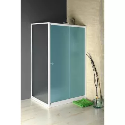   Oldalfal, Sapho AQUALINE AMADEO oldalfal, 80cm, BRICK üveg BTP80
