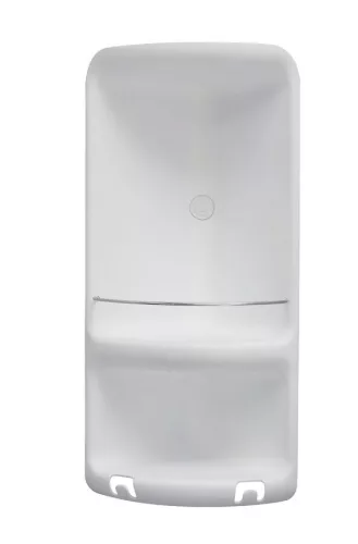 Polc, AQUALINE WHITE LINE CAESAR fördőszobai sarokpolc, 2 szintes, 226x473x160mm, ABS/fehér 7080