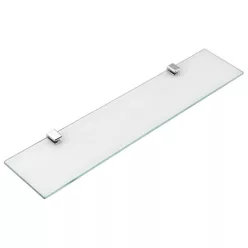   Polc, Sapho AQUALINE SAMBA üvegpolc, 60x10cm, átlátszó üveg SB125