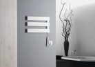 Egyenes radiátor, Sapho AQUALINE ELVIS elektromos radiátor, 50W, 480x330x45mm, fehér EB480
