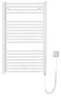 Egyenes radiátor, AQUALINE DIRECT-E elektromos radiátor patronnal, 600x960mm, 400W, fehér ILE96T