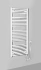 Egyenes radiátor, AQUALINE ORBIT-E elektromos radiátor patronnal, 600x1320mm, 600W, fehér ILEO36T