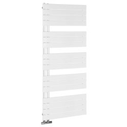   Egyenes radiátor, Sapho AQUALINE MILI fürdőszobai radiátor, 600x1510mm, 775W, fehér DC640T