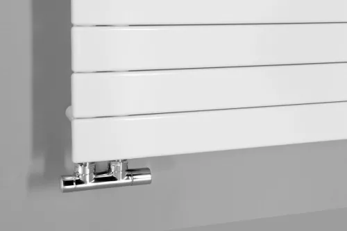 Egyenes radiátor, Sapho AQUALINE MILI fürdőszobai radiátor, 600x1798mm, 927W, fehér DC650T