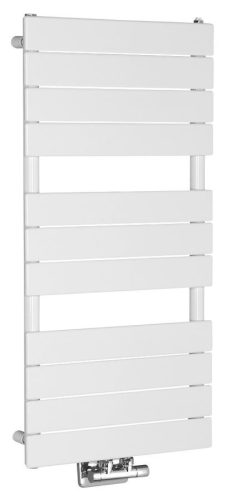 Egyenes radiátor, Sapho AQUALINE BONDI fürdőszobai radiátor, 450x934mm, fehér DC400T