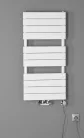 Egyenes radiátor, Sapho AQUALINE BONDI fürdőszobai radiátor, 450x934mm, fehér DC400T