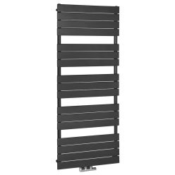   Egyenes radiátor, Sapho AQUALINE BONDI fürdőszobai radiátor, 600x1510mm, Antracit DC445T