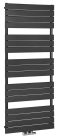 Egyenes radiátor, Sapho AQUALINE BONDI fürdőszobai radiátor, 600x1510mm, Antracit DC445T