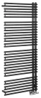Egyenes radiátor, Sapho AQUALINE TUBINI fürdőszobai radiátor, 596x1454mm, Antracit DC325T