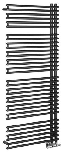 Egyenes radiátor, Sapho AQUALINE TUBINI fürdőszobai radiátor, 596x1454mm, Antracit DC325T