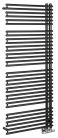 Egyenes radiátor, Sapho AQUALINE TUBINI fürdőszobai radiátor, 596x1454mm, Antracit DC325T
