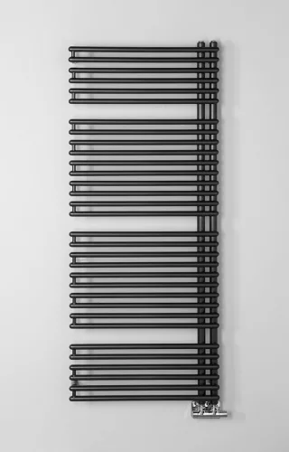 Egyenes radiátor, Sapho AQUALINE TUBINI fürdőszobai radiátor, 596x1454mm, Antracit DC325T