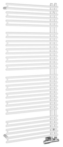 Egyenes radiátor, Sapho AQUALINE TUBINI fürdőszobai radiátor, 596x1454mm, fehér DC320T