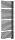 Egyenes radiátor, Sapho AQUALINE TUBINI fürdőszobai radiátor, 596x1782mm, fehér DC330T