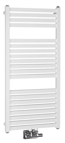 Egyenes radiátor, AQUALINE TONDI radiátor, középső bekötéssel, 450x970 mm, fehér DT450T