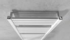 Egyenes radiátor, AQUALINE TONDI radiátor, középső bekötéssel, 450x1330 mm, fehér DT470T