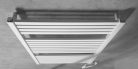 Egyenes radiátor, AQUALINE TONDI-E elektromos radiátor, 600x970 mm, 400W, fehér DE460T