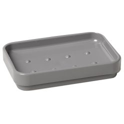   Szappantartó, Sapho AQUALINE SEVENTY szappantartó, termoplast/szürke 631108