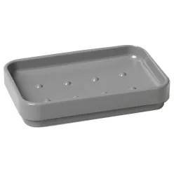   Szappantartó, Sapho AQUALINE SEVENTY szappantartó, termoplast/szürke 631108
