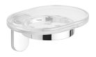 Szappantartó, Sapho AQUALINE ZERO szappantartó, ABS/króm ZE002