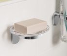 Szappantartó, Sapho AQUALINE ZERO szappantartó, ABS/króm ZE002