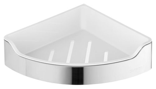 Szappantartó, Sapho AQUALINE SAMBA sarok szappantartó, polírozott INOX SB109