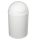 Szemetes, AQUALINE WHITE LINE szemetes, átm.:200x280mm, 5l, plasztik, ABS/fehér 20309
