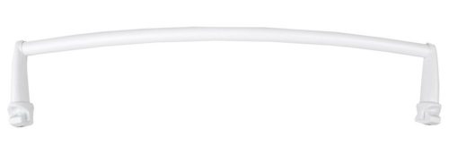 Törölközőtartó, Sapho AQUALINE törölközőtartó íves radiátorra, 50cm, fehér IDO-50