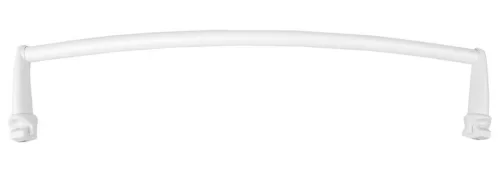 Törölközőtartó, Sapho AQUALINE törölközőtartó íves radiátorra, 50cm, fehér IDO-50