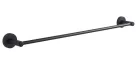 Törölközőtartó, Sapho AQUALINE SAMBA törölközőtartó, 60cm, fekete SB246