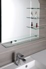 Tükör, Sapho AQUALINE WEGA Tükör polccal, 65x90cm 65028