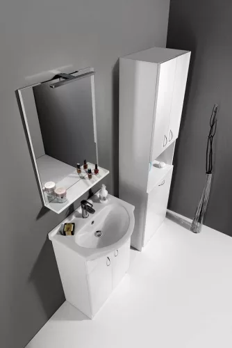 Tükör, Sapho AQUALINE BETA tükör, 40x70x12cm 57395