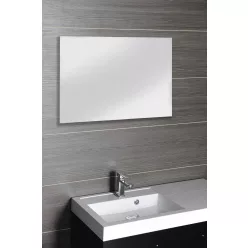   Tükör, Sapho AQUALINE csiszolt tükör akasztó nélkül, 120x80cm 22500