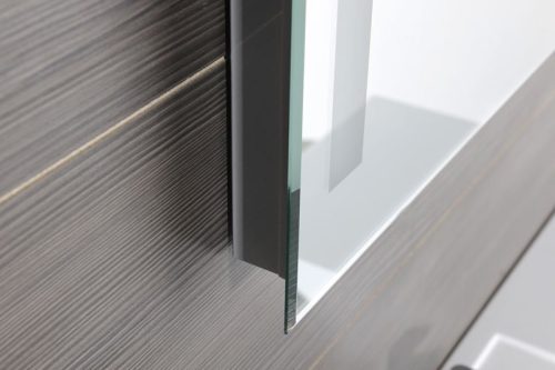 Tükör, Sapho AQUALINE LED tükör világítással, billenő kapcsolóval, 60x80cm ATH6