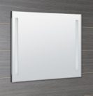 Tükör, Sapho AQUALINE LED tükör világítással, billenő kapcsolóval, 100x80cm ATH7