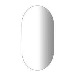   Tükör, Sapho AQUALINE ovális tükör akasztó nélkül, 40x70cm 22503