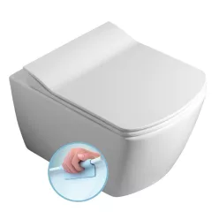 WC, Sapho GLANC fali rimless WC, 37x51,5cm GC321